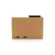 Cork pen holder and 5W wireless charger